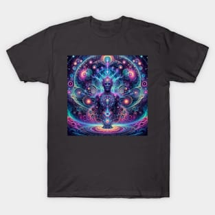 trippy sacred geometry T-Shirt